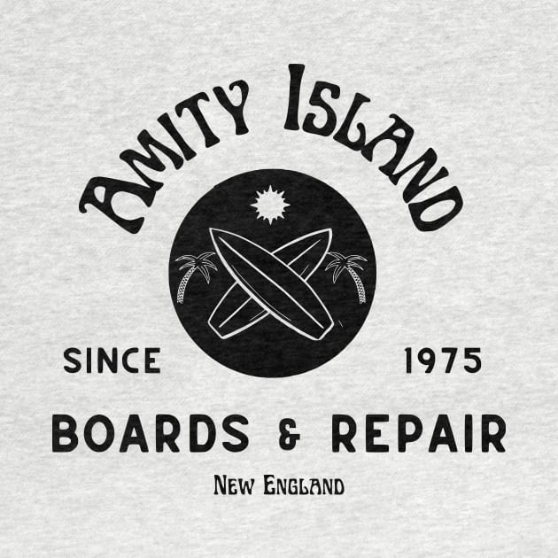 Jaws Amity Island Boards by TheGiftMonsterStudio